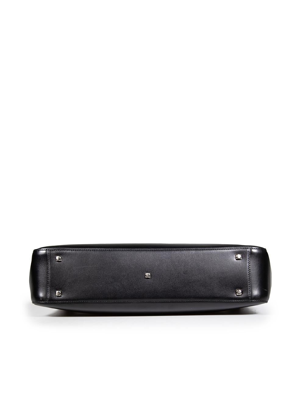 Women's Salvatore Ferragamo Black Shoulder Leather Bag