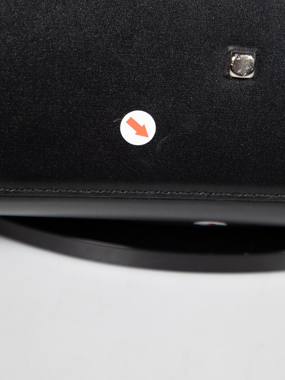 Salvatore Ferragamo Black Shoulder Leather Bag 3