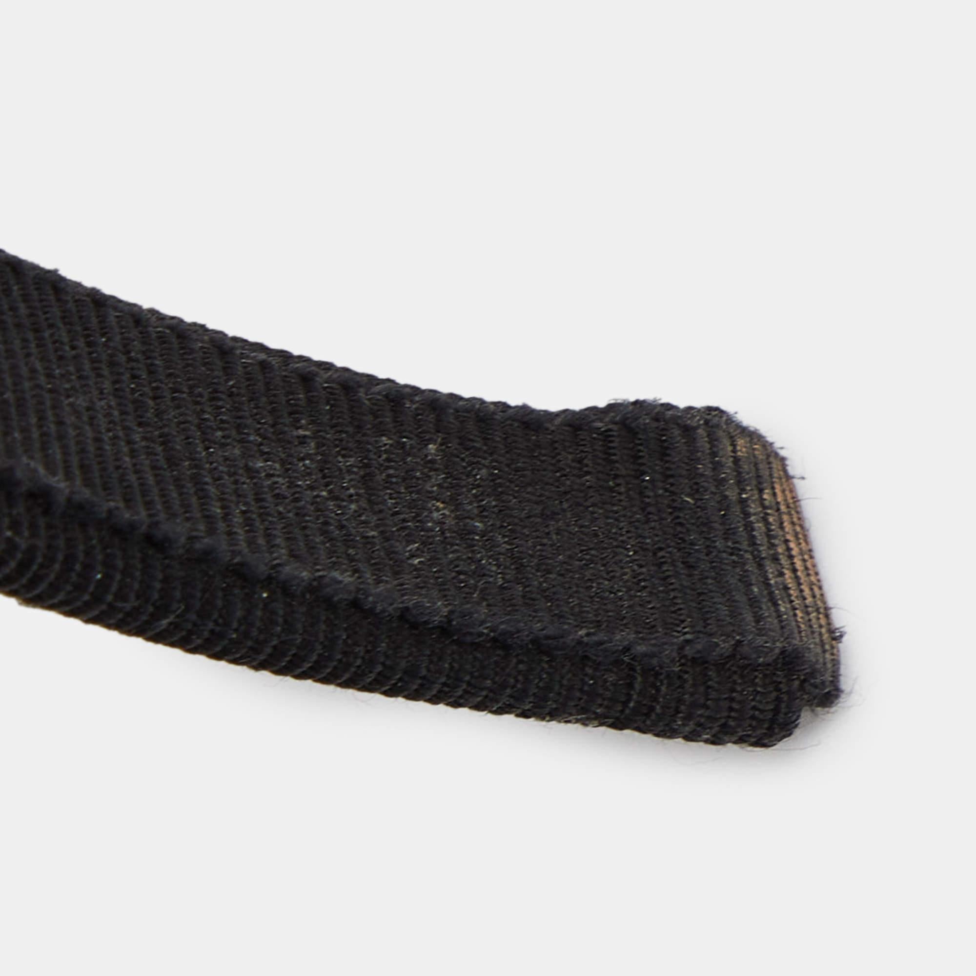 Salvatore Ferragamo Black Vara Bow Headband 2