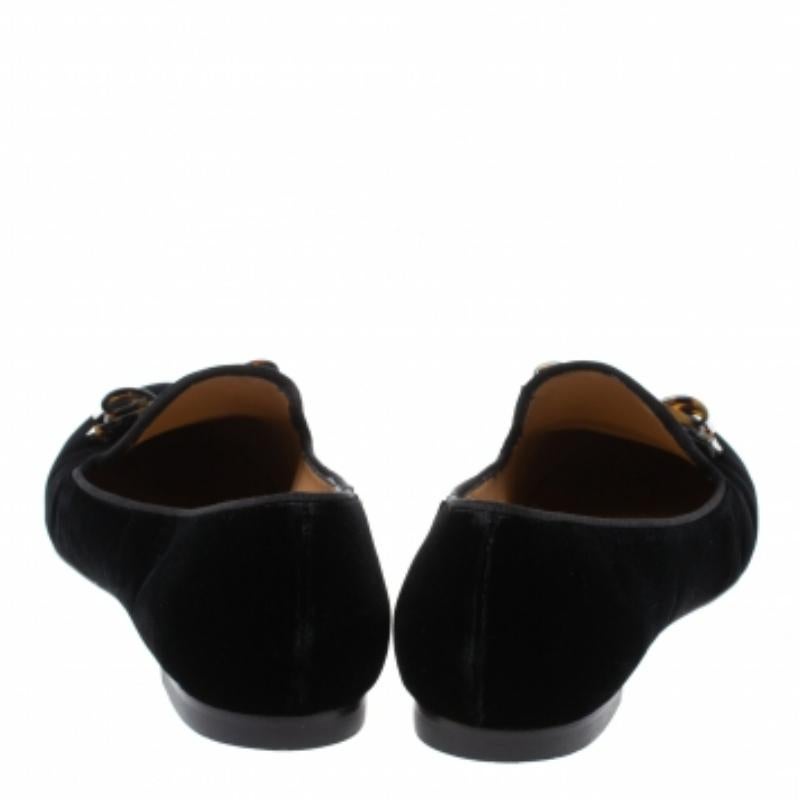 Women's Salvatore Ferragamo Black Velvet Bow Detail Smoking Slippers Size 37.5 For Sale