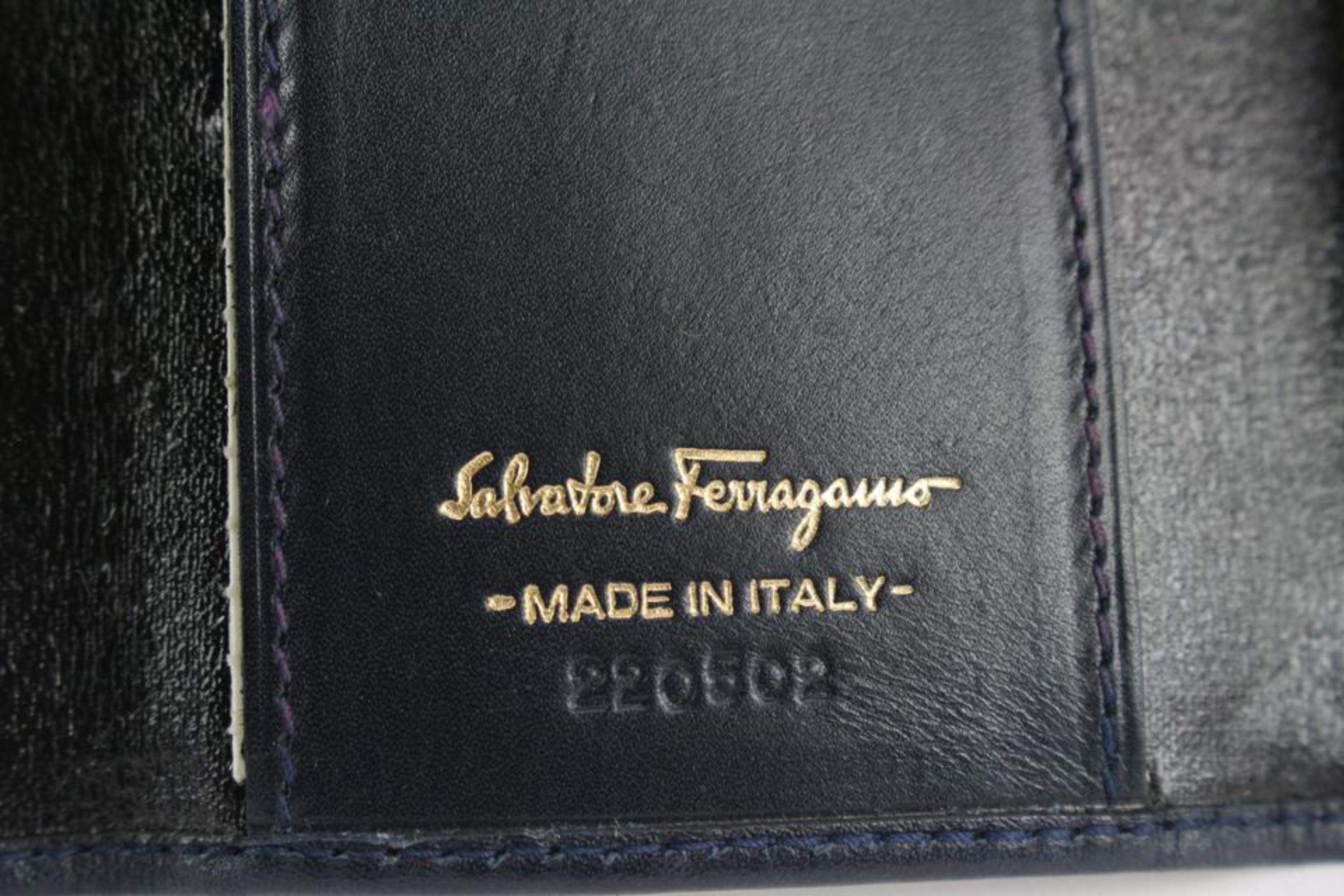 salvatore ferragamo wallet serial number