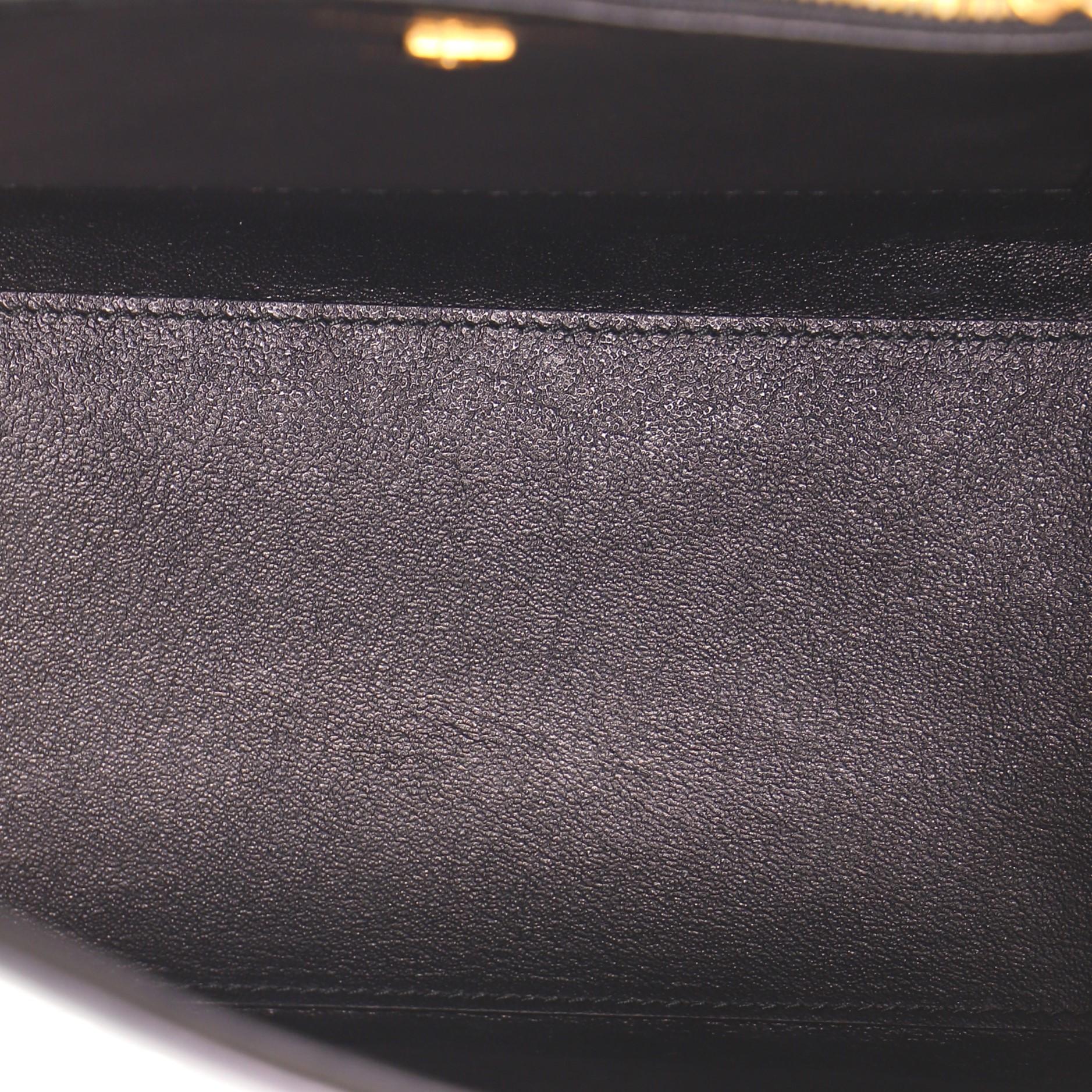 Women's or Men's Salvatore Ferragamo Boxyz Top Handle Bag Gancini Jacquard and Leather Small