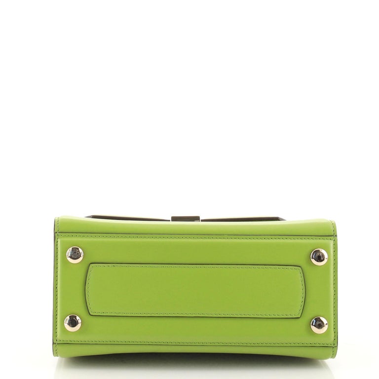 Salvatore Ferragamo Boxyz Top Handle Bag Leather Medium at 1stDibs