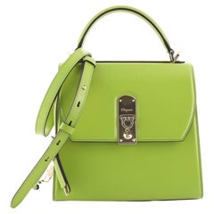 Salvatore Ferragamo Boxyz Henkeltasche aus Leder Medium