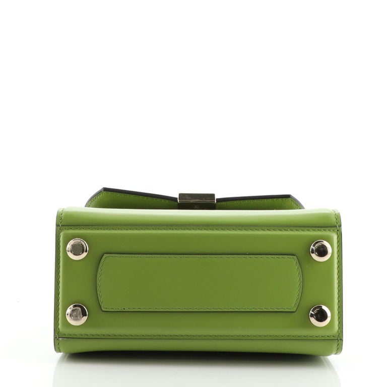 Salvatore Ferragamo Boxyz Top Handle Bag Leather Small at 1stDibs