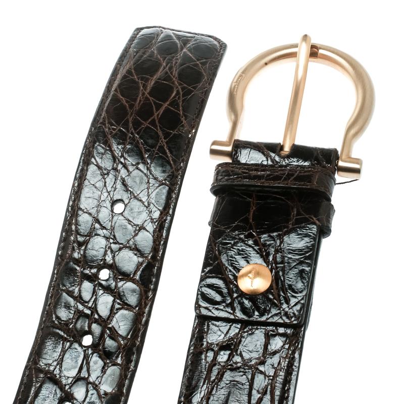 salvatore ferragamo belt size