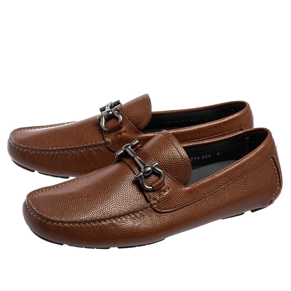 Salvatore Ferragamo Brown Leather 
