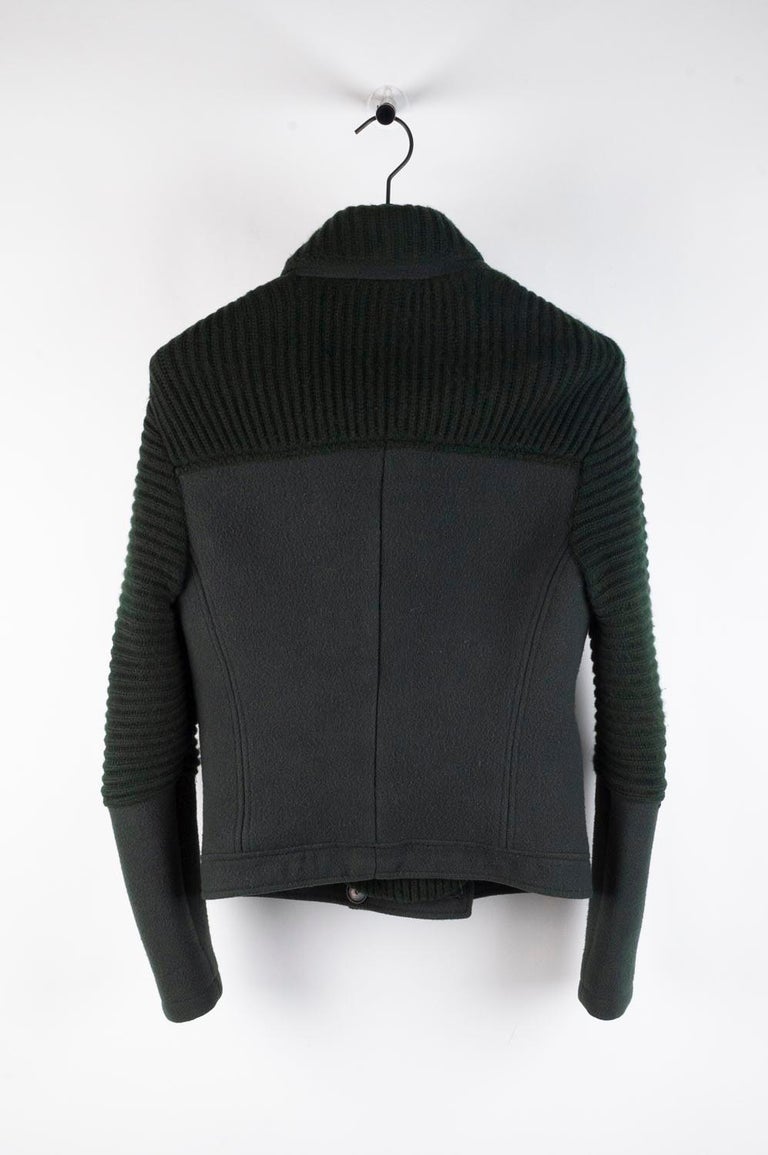 Salvatore Ferragamo Strickjacke Stil Herren schwere Jacke GroBe ITA48 M S406