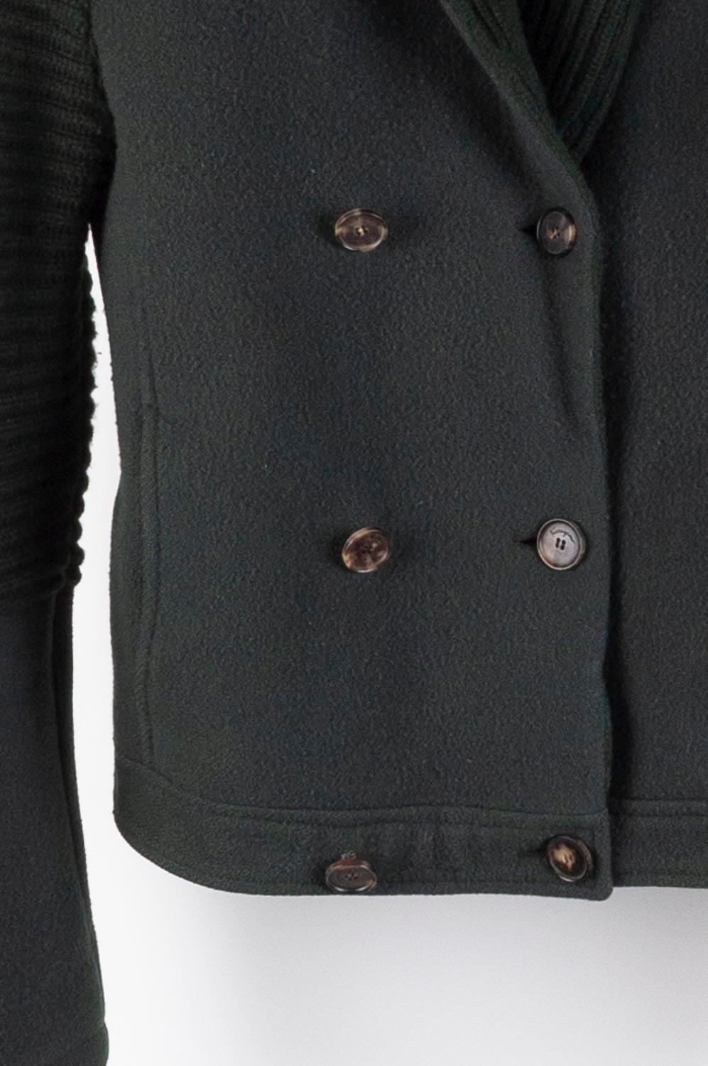 Salvatore Ferragamo Cardigan Style Men Heavy Jacket Size ITA48 (M) S406 For Sale 3