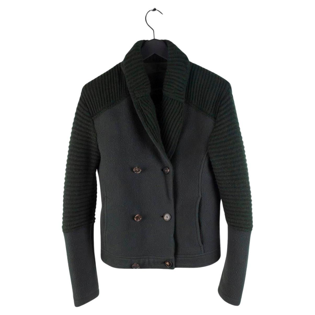 Salvatore Ferragamo Cardigan Style Men Heavy Jacket Size ITA48 (M) S406 For Sale