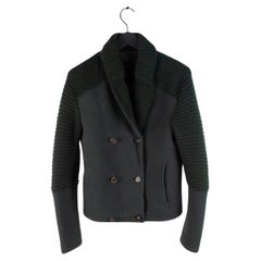 Salvatore Ferragamo Cardigan Style Men Heavy Jacket Size ITA48 (M) S406