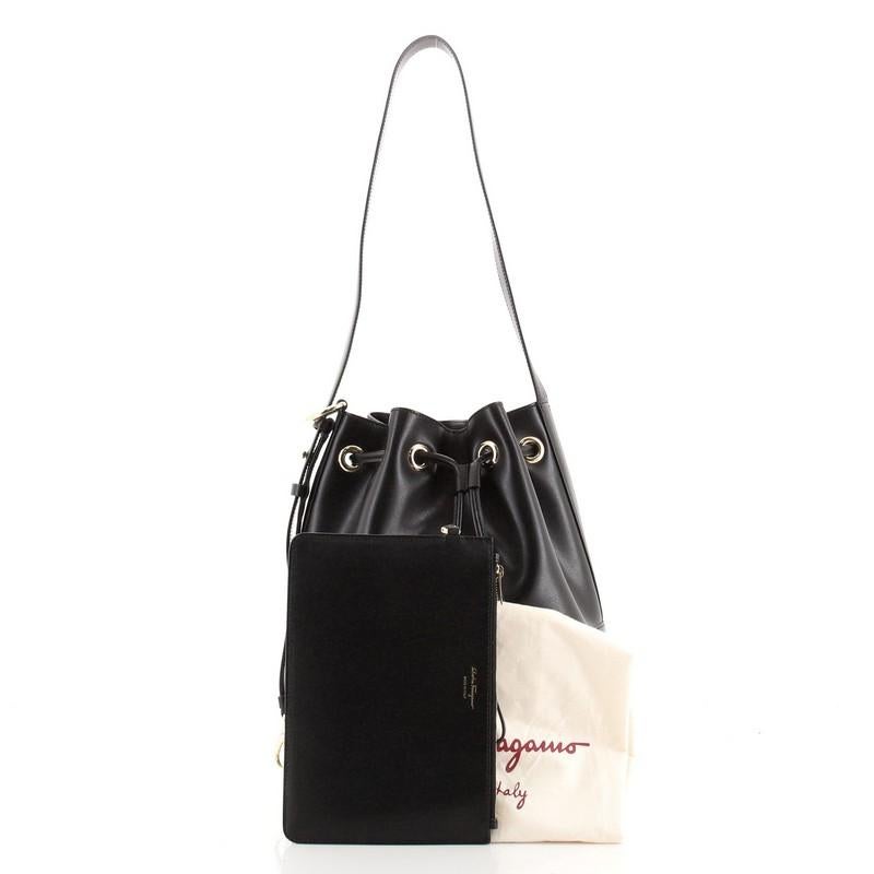 Ferragamo city bucket bag cheap