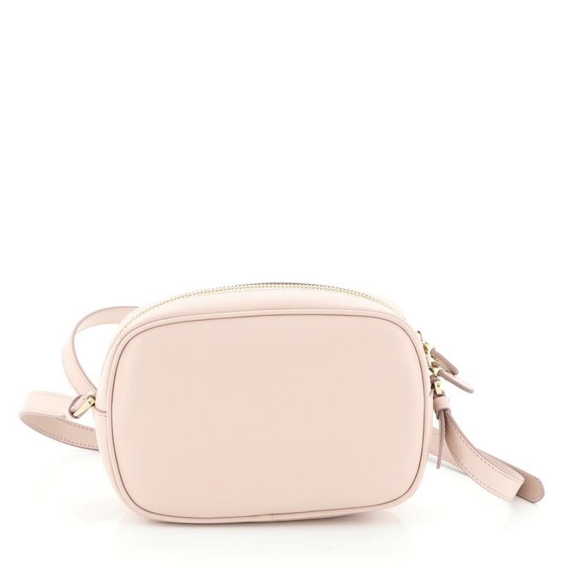 Salvatore Ferragamo City Camera Bag Leather In Good Condition In NY, NY
