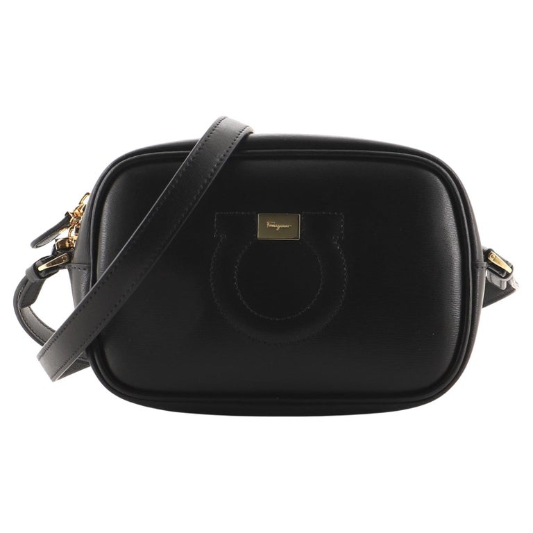 Salvatore Ferragamo City Camera Bag Leather For Sale at 1stDibs