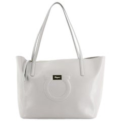 Used Salvatore Ferragamo City Tote Leather Medium