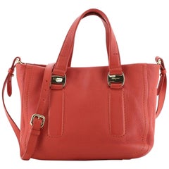 Salvatore Ferragamo Convertible Tote Leather Small