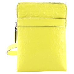 Salvatore Ferragamo Crossbody Bag Gancini Embossed Leather Small