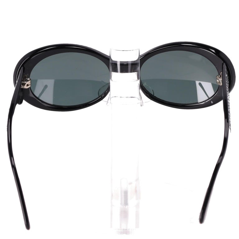 Salvatore Ferragamo Crystal Frames Sunglasses at 1stDibs display picture 3