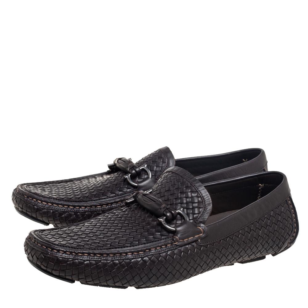 Salvatore ferragamo online woven shoes