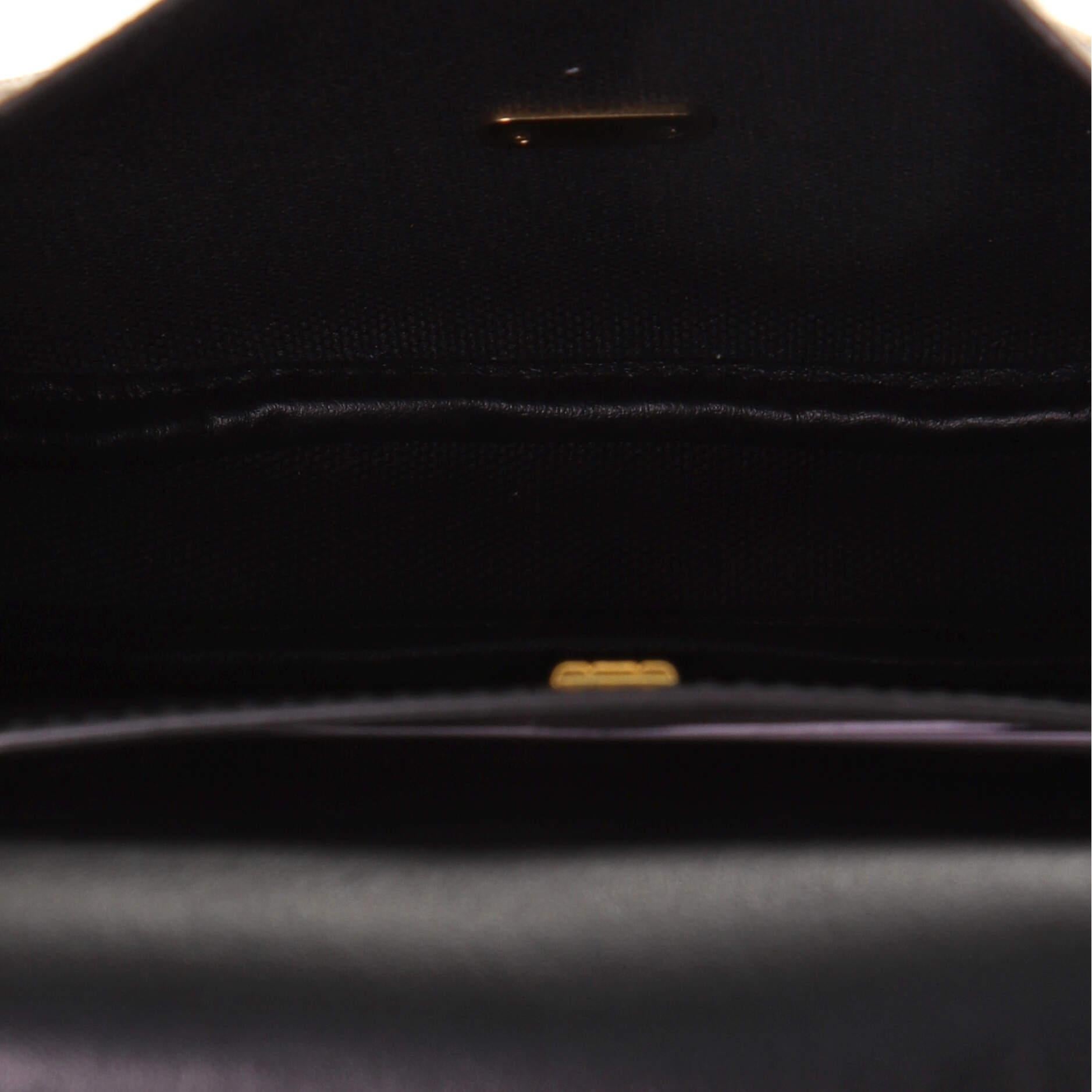 Salvatore Ferragamo Double Flap Saddle Crossbody Bag Gancini Coated Canvas 1