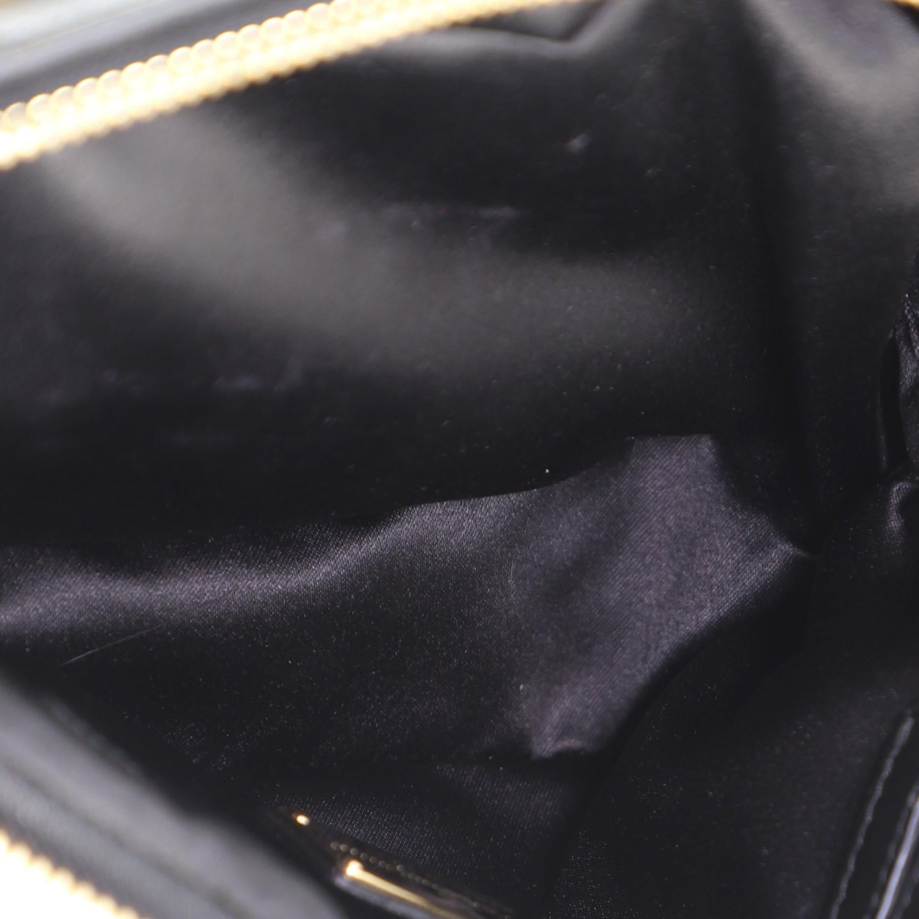 Women's or Men's Salvatore Ferragamo Double Zip Chain Camera Bag Studded Leather Small