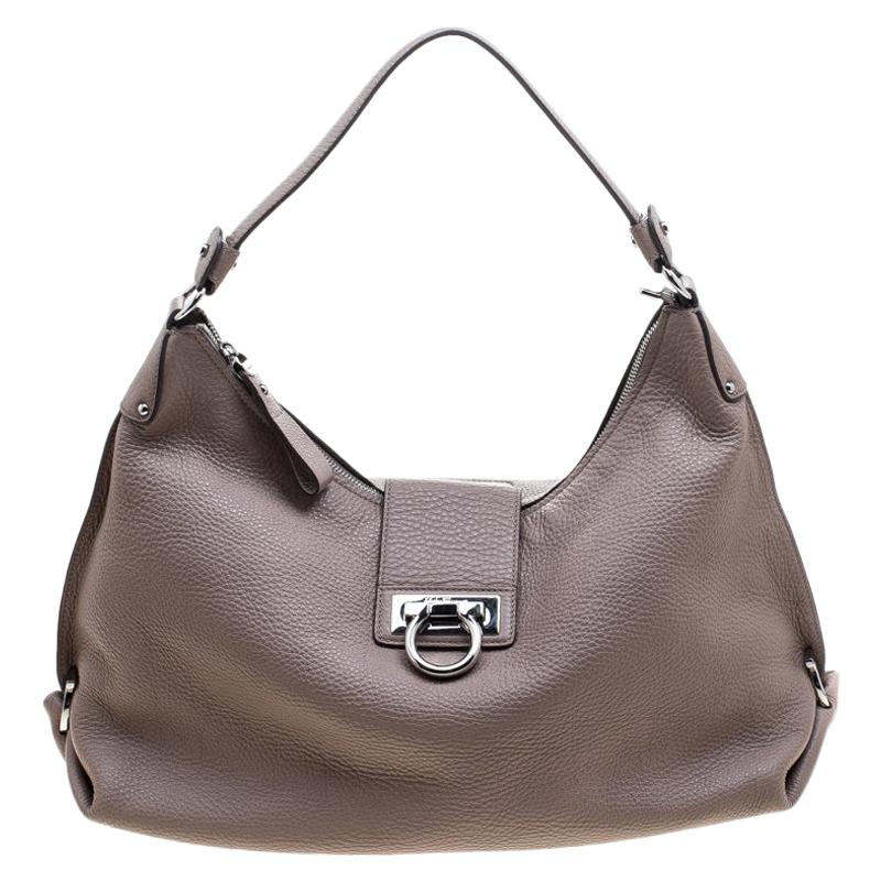 Salvatore Ferragamo Studio Hobo Leather at 1stDibs ferragamo studio