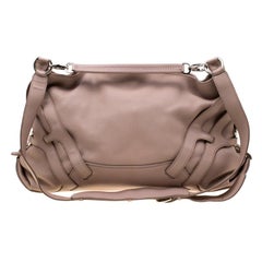 Salvatore Ferragamo Dusty Pink Leather Hobo