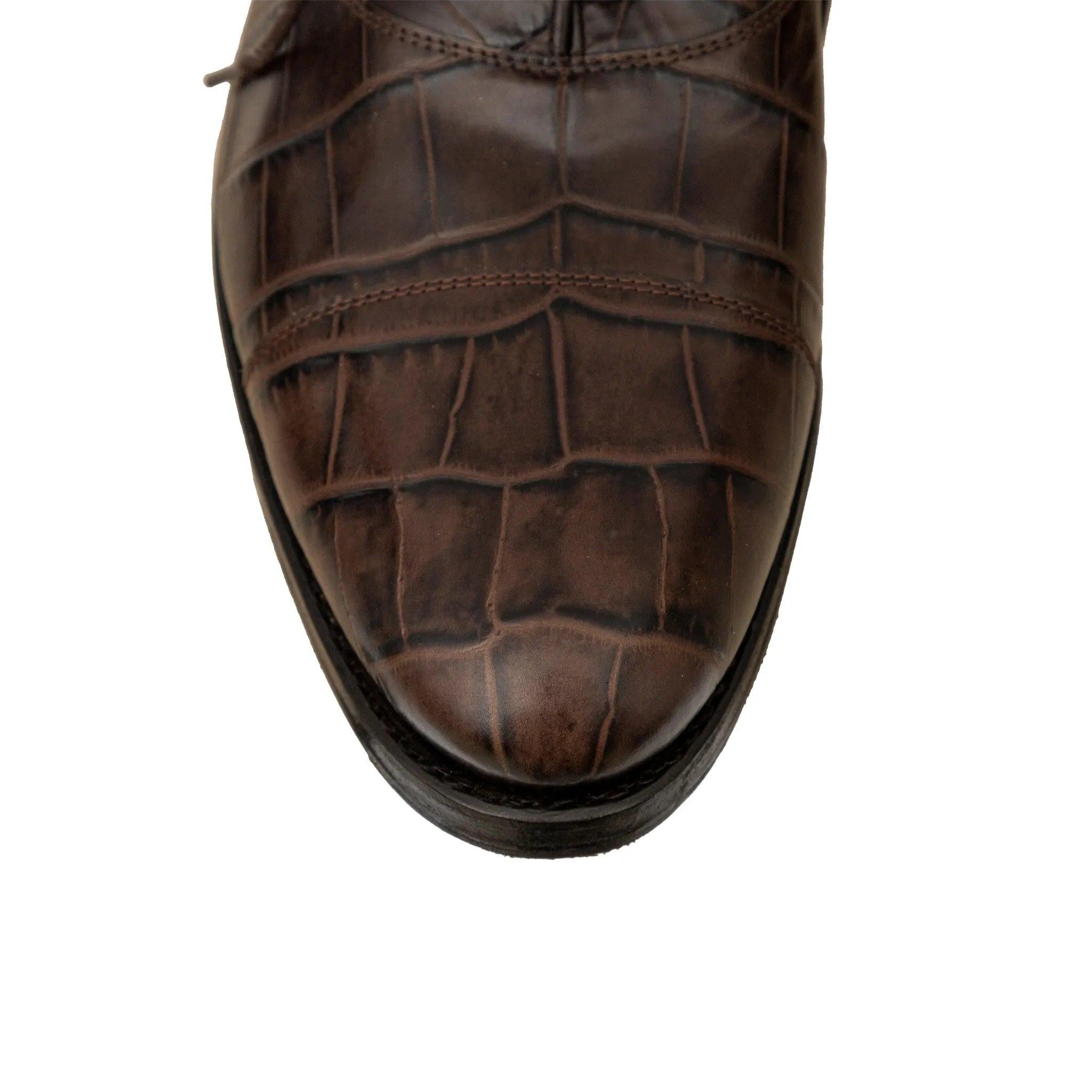 Zapatos de piel repujada Salvatore Ferragamo - Años 10 en venta 2