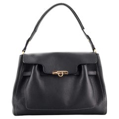 Salvatore Ferragamo Fara Schulranzen Leder Groß