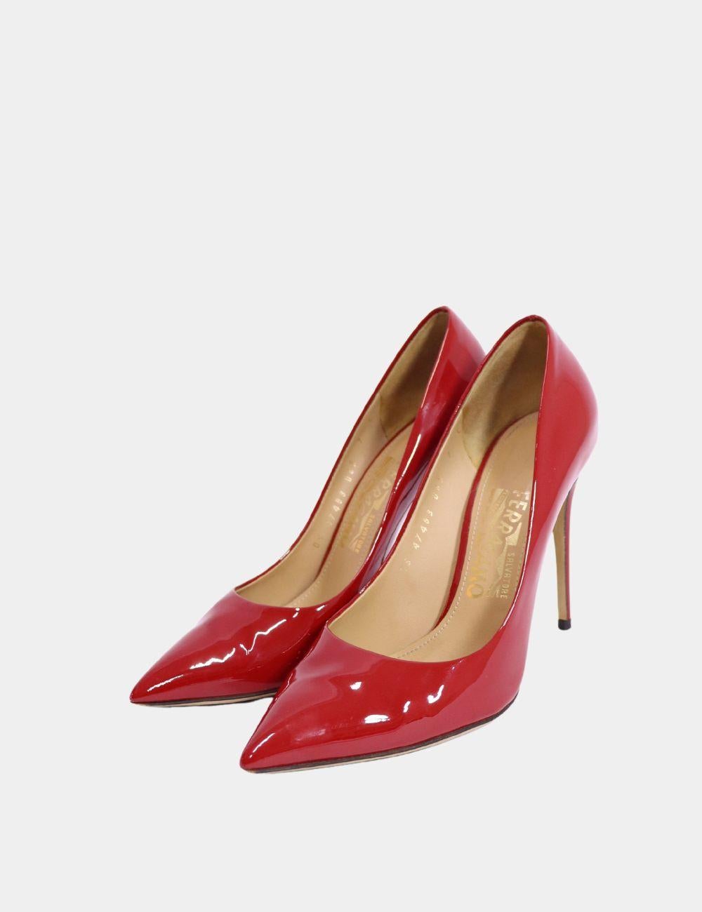 Pink Salvatore Ferragamo Fiore Pumps EU 37.5 For Sale