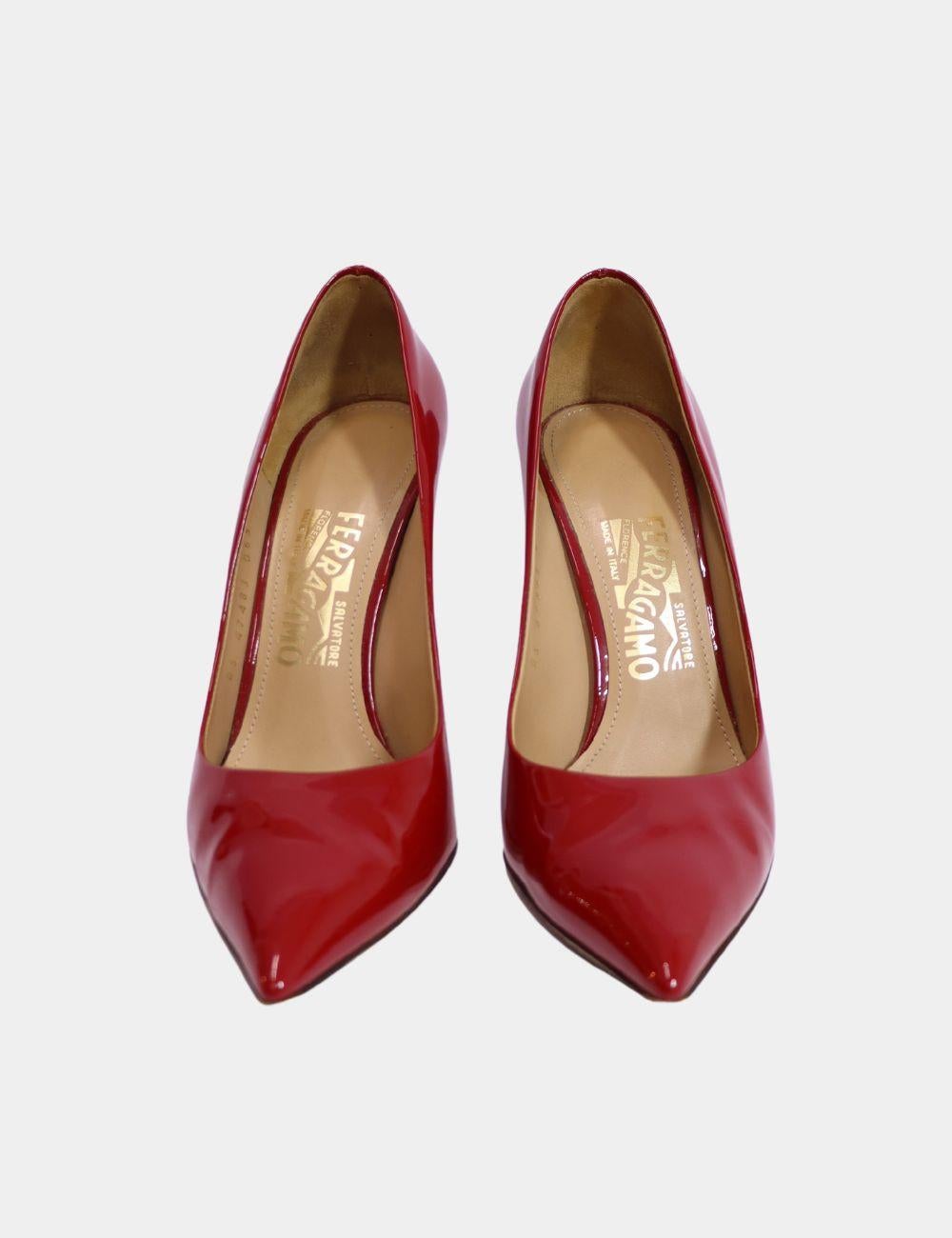 Women's Salvatore Ferragamo Fiore Pumps EU 37.5 For Sale