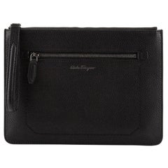 Salvatore Ferragamo Firenze Glow Wristlet Leather Medium