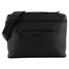 Salvatore Ferragamo Firenze Messenger Leather Large