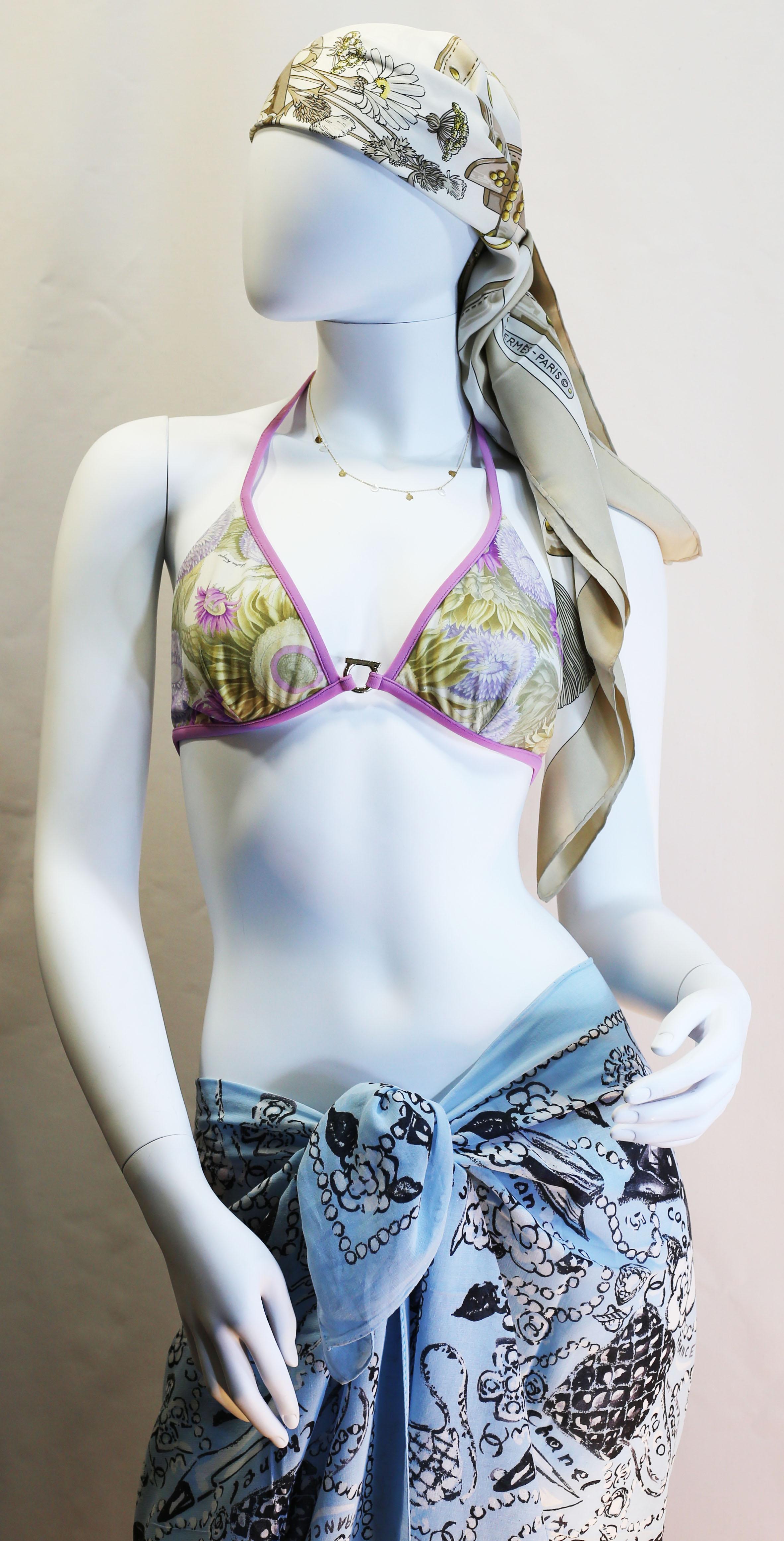 Bikini à fleurs Salvatore Ferragamo Pour femmes en vente