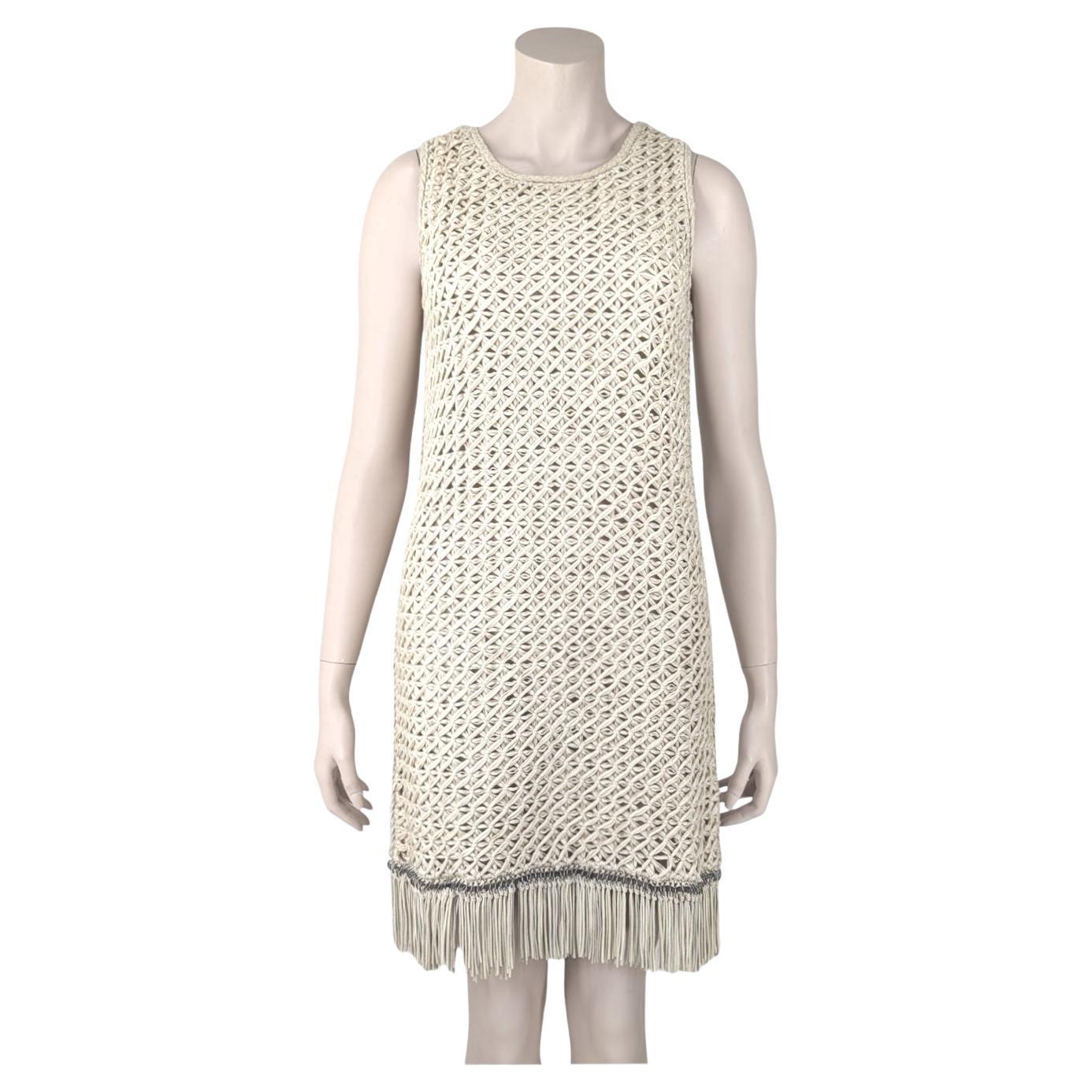 Salvatore Ferragamo from Cruise 2013 Collection Runway Braiding Dress