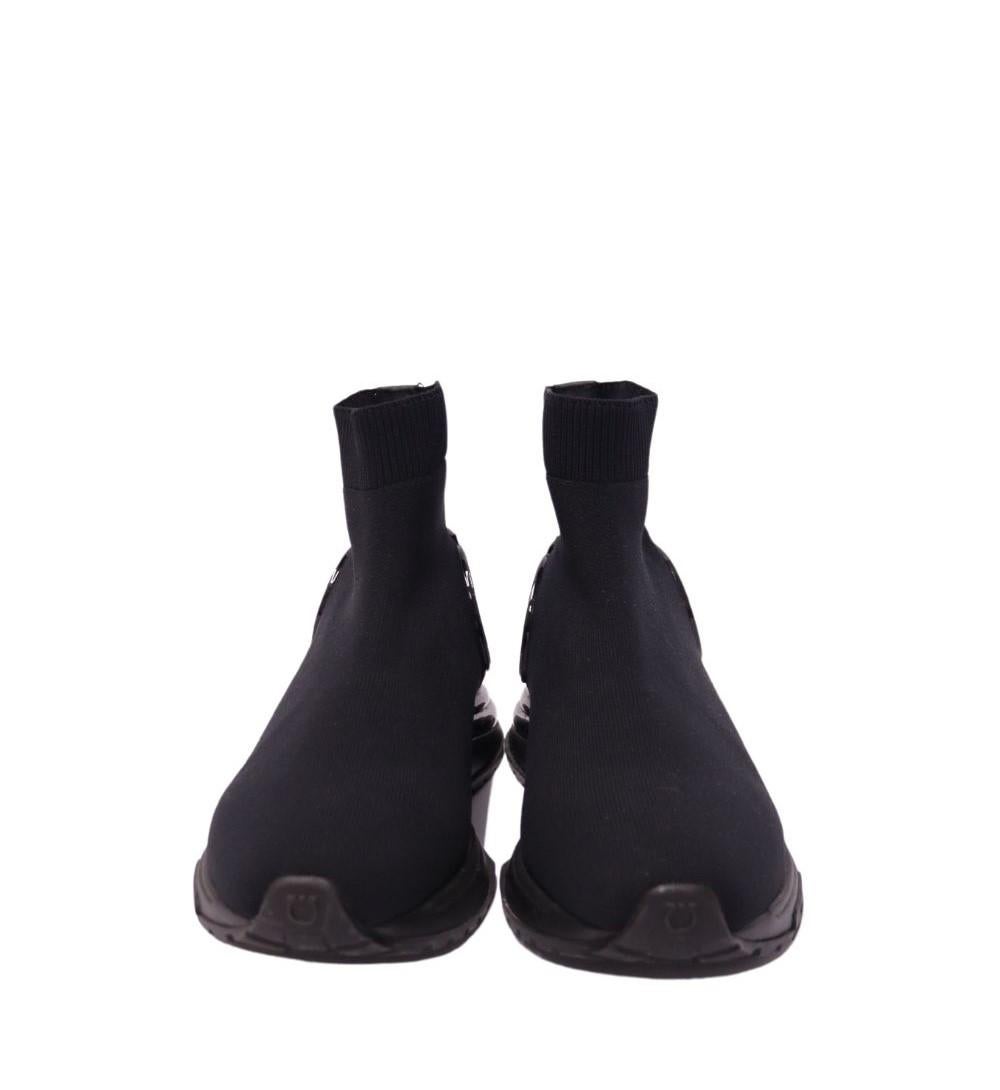 Salvatore Ferragamo Gancini high-top sock trainers Size US 9.5 For Sale 1