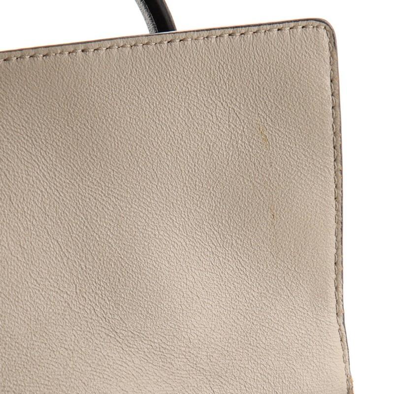 Salvatore Ferragamo Gancini Lock Flap Tote Leather Small 2