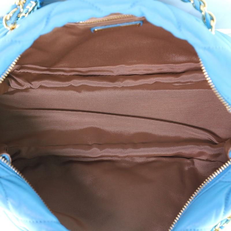 Salvatore Ferragamo Ginette Chain Shoulder Bag Quilted Leather Medium 1