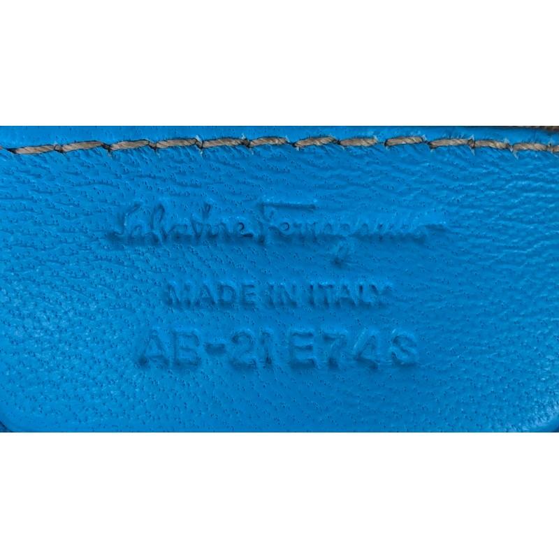 Salvatore Ferragamo Ginette Chain Shoulder Bag Quilted Leather Medium 2