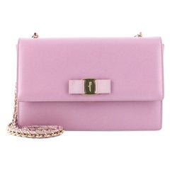 Salvatore Ferragamo Ginny Crossbody Bag Leather Medium