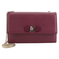 Salvatore Ferragamo Ginny Crossbody Bag Leather Medium