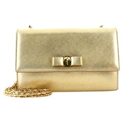 Salvatore Ferragamo Ginny Crossbody Bag Leather Medium