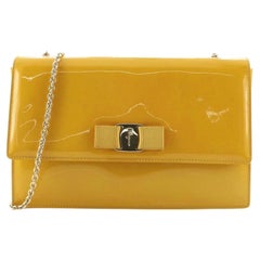 Salvatore Ferragamo Ginny Crossbody Bag Patent Medium