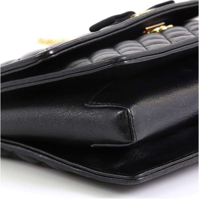 Women's Salvatore Ferragamo Ginny Crossbody Bag Quilted Leather Medium