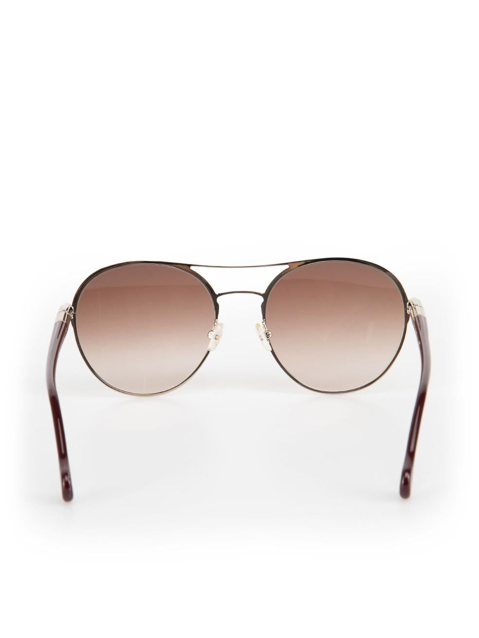 Salvatore Ferragamo Gafas de sol graduadas con montura dorada en Nuevo Estado en London, GB