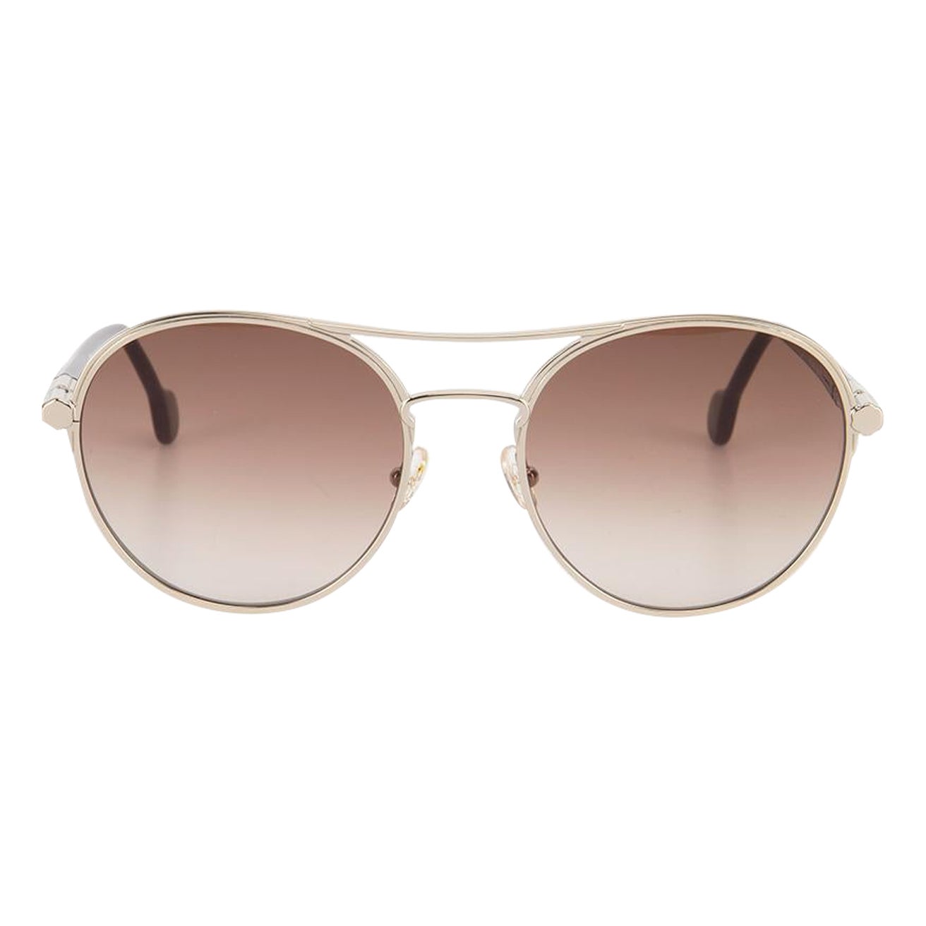 Salvatore Ferragamo Gafas de sol graduadas con montura dorada