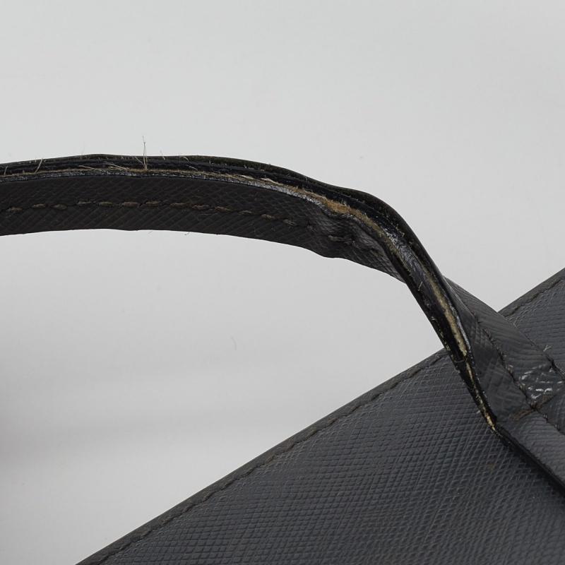 Salvatore Ferragamo Grey Leather Small Briana Tote 4