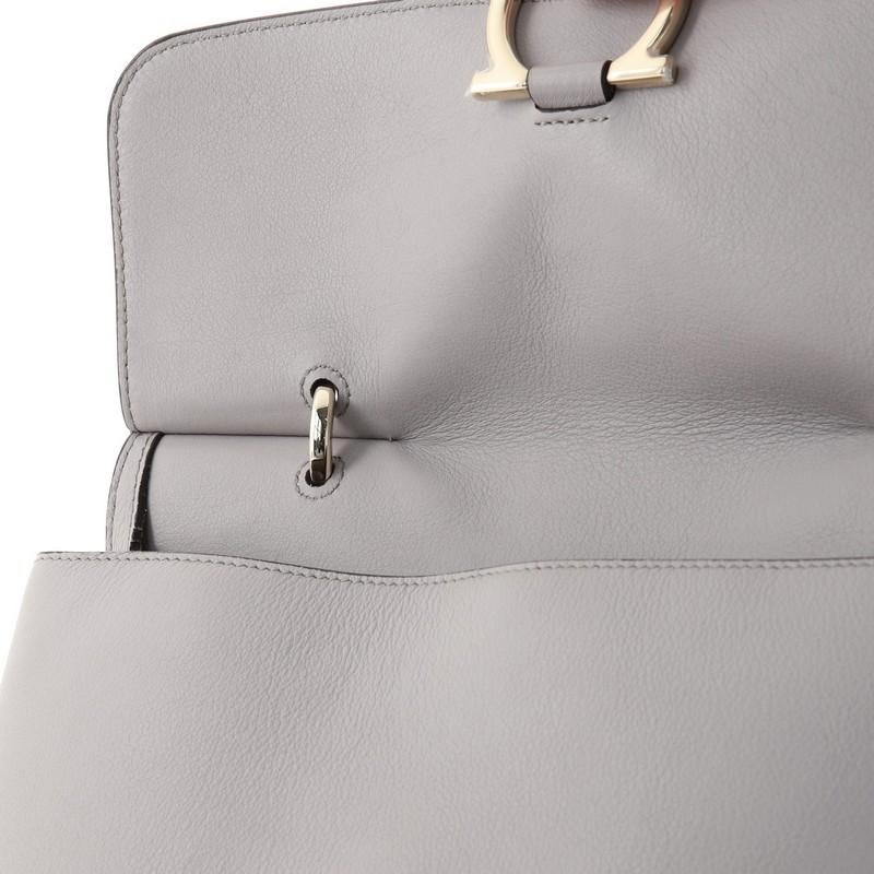 Salvatore Ferragamo Jet Set Top Handle Tasche Leder groß 2