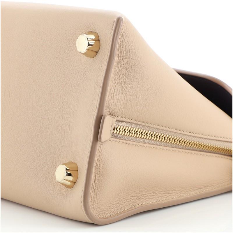 Salvatore Ferragamo Jet Set Borsa a manico alto in pelle piccola 1