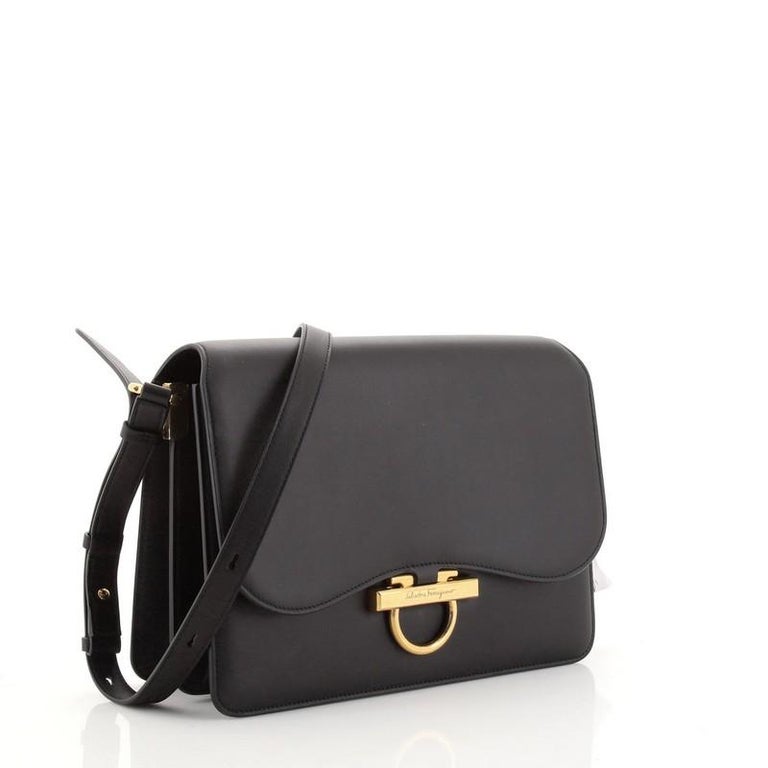 Salvatore Ferragamo Joanne Shoulder Bag Leather Large at 1stDibs